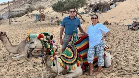 Luna de miel y boda nubia